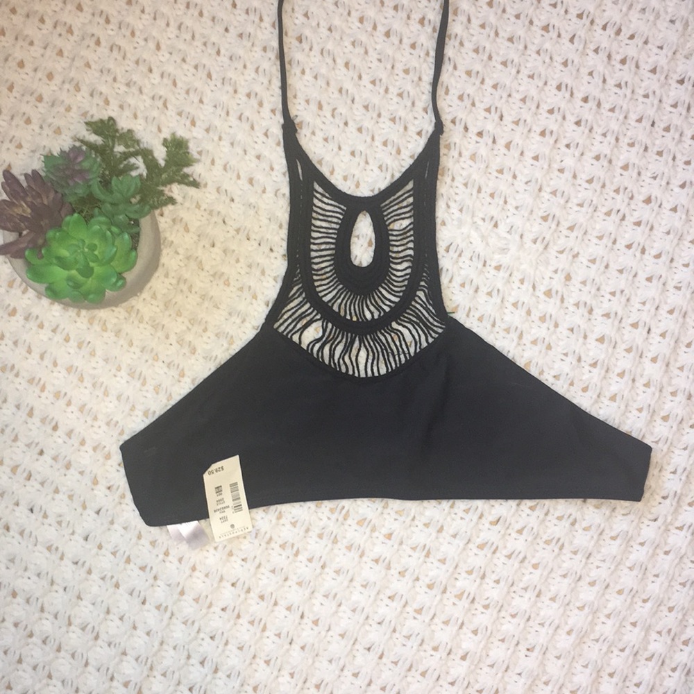 Aeropostale  Black Swim Top {NWT} Medium
